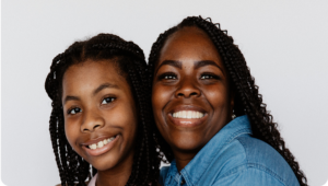 الأم وطفلها